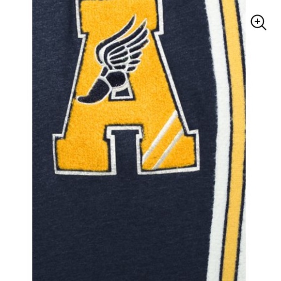 No Boundaries Sherpa Lined Blue Joggers - Picture 4 of 6